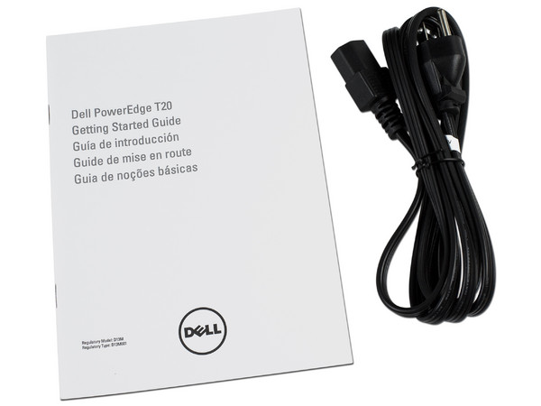 Servidor DELL PowerEdge T20:
Procesador Intel Xeon E3-1225 v3 (3.2 GHz),
Memoria RAM 4 GB DDR3 ECC, Disco Duro de 1TB,
Red Gigabit, USB 3.0,
Unidad Óptica DVD±RW,
No incluye S.O.