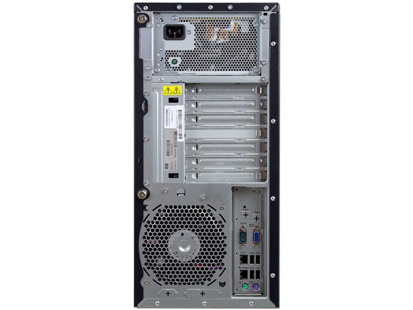 Servidor HP ProLiant  ML150 G6:
Procesador Intel Xeon E5504 (2.0 GHz),
Memoria Ram 2GB, No incluye Disco Duro,
Super Multi DVD,
Red Gigabit.