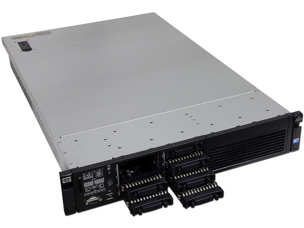 Servidor HP ProLiant  DL380 G7:
Procesador Intel Xeon E560 (2.13 GHz),
Memoria Ram 4GB, No incluye Disco Duro,
Red Gigabit.