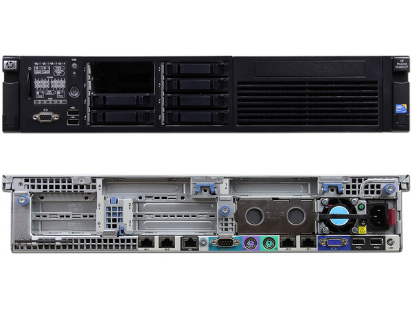 Servidor HP ProLiant  DL380 G7:
Procesador Intel Xeon E560 (2.13 GHz),
Memoria Ram 4GB, No incluye Disco Duro,
Red Gigabit.