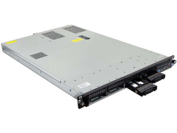 Servidor HP ProLiant  DL360 G7:
Procesador Intel Xeon E5606 (2.13GHz),
Memoria Ram 4GB, No incluye Disco Duro,
Red Gigabit.