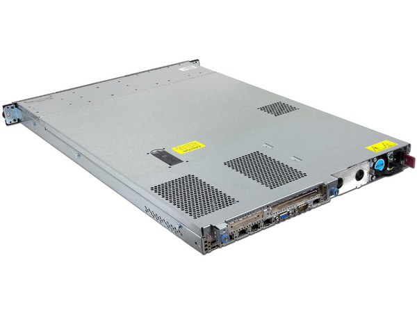 Servidor HP ProLiant  DL360 G7:
Procesador Intel Xeon E5606 (2.13GHz),
Memoria Ram 4GB, No incluye Disco Duro,
Red Gigabit.
