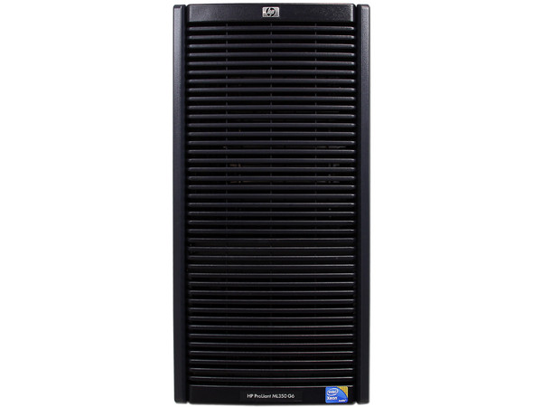 Servidor HP ProLiant  ML350 G6:
Procesador Intel Xeon E5504 (2.0 GHz),
Memoria Ram 2GB, No incluye Disco Duro,
Super Multi DVD,
Red Gigabit.