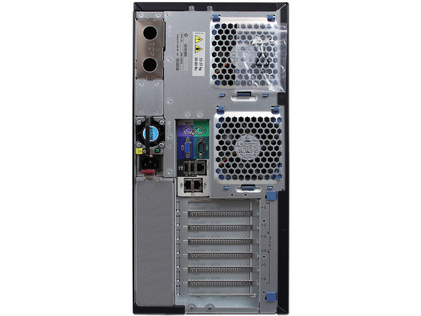 Servidor HP ProLiant  ML350 G6:
Procesador Intel Xeon E5504 (2.0 GHz),
Memoria Ram 2GB, No incluye Disco Duro,
Super Multi DVD,
Red Gigabit.