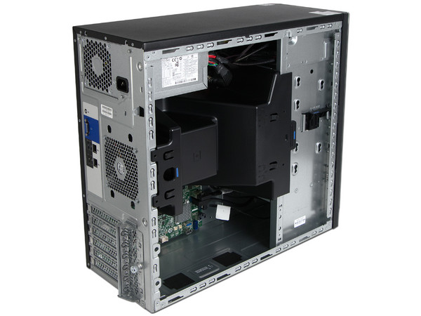 Servidor HP ProLiant ML110 Gen9:
Procesador Intel Xeon E5-2603 v4 (1.7 GHz),
Memoria RAM 8 GB DDR4,
Disco Duro de 2TB,
Red Gigabit, USB 3.0,
No incluye S.O.