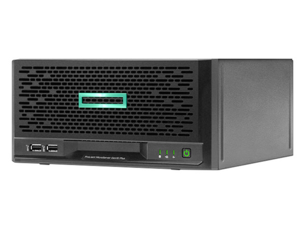 Servidor HP ProLiant Gen10 Plus: 
Procesador Intel Xeon E-2224 (hasta 4.60 GHz), 
Memoria RAM de 16GB DDR4, 
Disco Duro de 1TB, 
Red Gigabit, 
Incluye Windows Server Essentials 2019 HPE ROK.