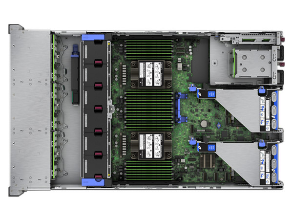 Servidor HPE ProLiant DL380 G11: 
Procesador Intel Xeon Silver 4416 (hasta 3.9 GHz), 
Memoria de 32GB DDR5, 
Red Gigabit, 
No incluido.