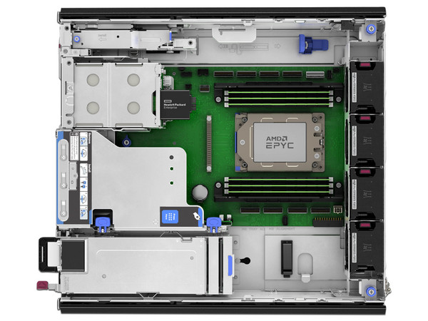 Servidor HPE ProLiant DL145 G11, 
Procesador AMD Epic 8024P (hasta 3.0GHz), 
Memoria RAM de 32GB DDR5, 
No Incluye Almacenamiento, 
S.O. No Incluye.