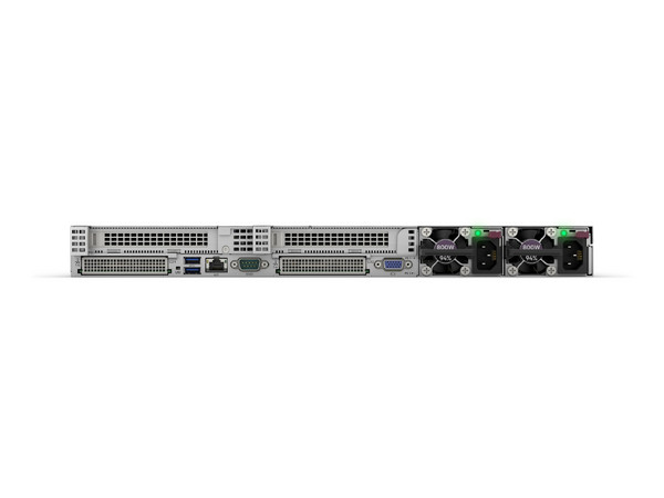 Servidor HPE ProLiant DL365 Gen11: 
Procesador AMD EPYC 9224  (hasta 3.7 GHz), 
Memoria RAM de 64GB DDR5, 
SSD de 960GB, 
S.O. No Incluido.