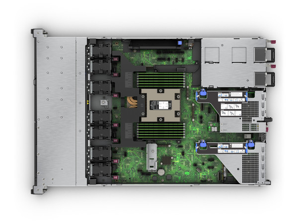 Servidor HPE ProLiant DL325 Gen11: 
Procesador AMD EPYC 9015 (hasta 3.95 GHz), 
Memoria de 32GB DDR5, 
Almacenamiento HDD de 8TB (2 x 4TB),
Fuente de Poder de 800W,
S.O. No Incluido.