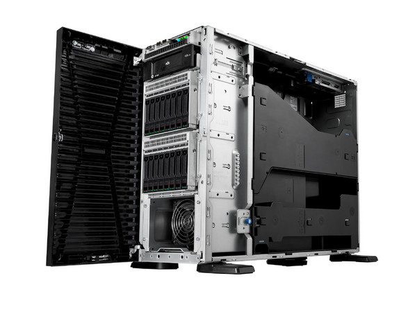 Servidor HP ProLiant ML110 Gen11, Intel Xeon Bronze 3508U, 32GB DDR5, 960GB M.2 NVMe SATA, Torre 4.5U, Windows Server 2019,