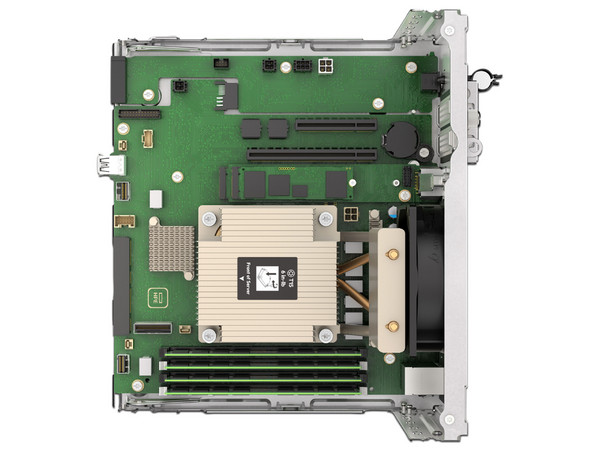 Servidor HPE ProLiant MicroServer Gen11:
Procesador Intel Pentium Gold G7400 (hasta 3.7 GHz),
Memoria RAM de 16GB DDR5, 
Almacenamiento HDD de 1TB,
S.O. No Incluye.
