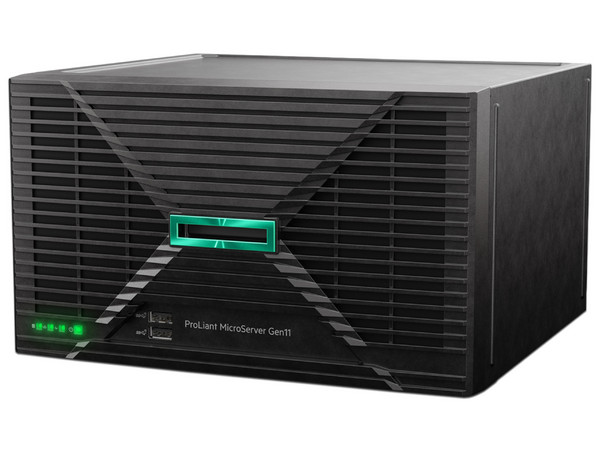 Servidor HPE ProLiant MicroServer Gen11:
Procesador Intel Pentium Gold G7400 (hasta 3.7 GHz),
Memoria RAM de 16GB DDR5, 
Almacenamiento HDD de 1TB,
S.O. No Incluye.