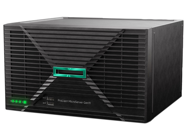 Servidor HPE ProLiant MicroServer Gen11 de 2TB, Procesador Intel Xeon 6325P (hasta 5.2 GHz), Memoria 16GB DDR5, Sin S.O.