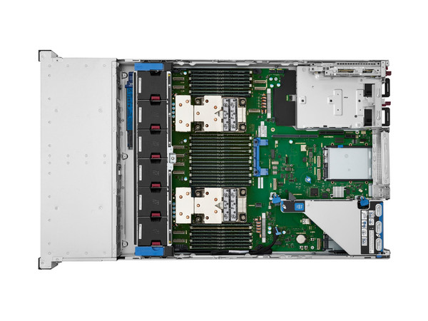 Servidor HPE ProLiant DL380 Gen12:
Procesador Intel Xeon 6505P (hasta 4.1 GHz),
Memoria RAM de 32GB DDR5, 
Almacenamiento SSD de 8TB (2 x 4TB),
2 Fuentes de Poder de 800W,
S.O. No Incluye.