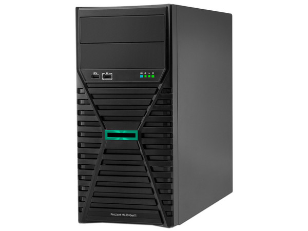 Servidor HPE ProLiant ML30 Gen11:
Procesador Intel Xeon 6325P (hasta 5.2 GHz), 
Memoria de 32GB DDR5, 
SSD de 480GB, 
S.O. No Incluido.
