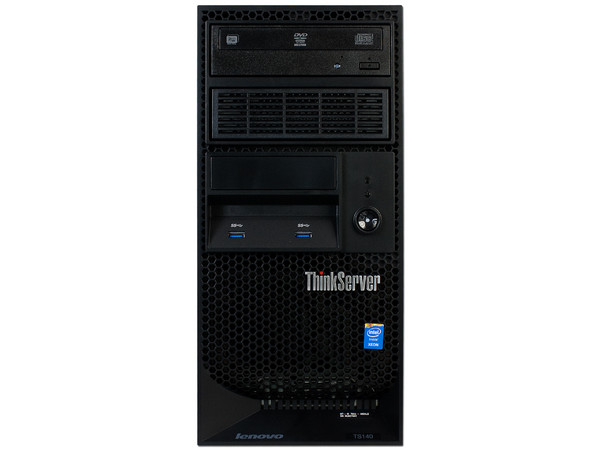 Servidor Lenovo ThinkServer TS140,
Procesador Xeon E3-1226 V3 (hasta 3.7 GHz),
8GB ECC UDIMM, D.D. de 1 TB, DVD-ROM,
No incluye S.O.