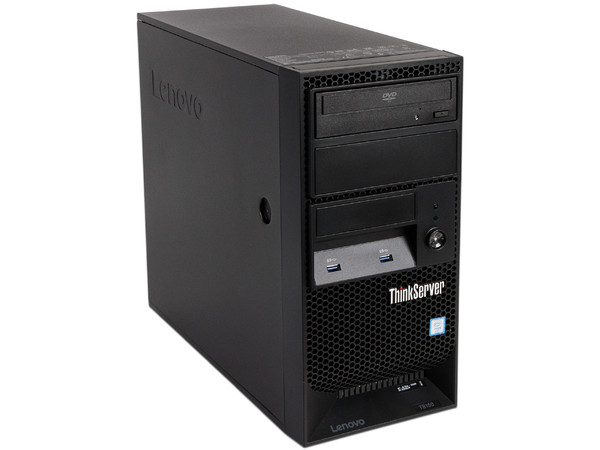Servidor Lenovo ThinkServer TS150:
Procesador Intel Xeon E3-1225 v6 (3.3 GHz),
Memoria 16GB DDR4 ECC, D.D. de 4 TB (2 x 2TB),
Video Intel HD Graphics P530,
Red Gigabit,
S.O. No Incluye.