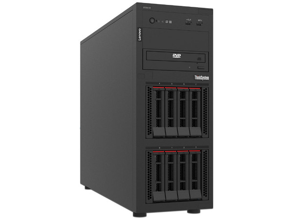 Servidor Lenovo ThinkSystem ST250 V3:
Procesador Intel Xeon E-2468 (hasta 5.2 GHz),
Memoria de 32GB TruDDR5, 
Video Matrox G200,
S.O. No Incluye.