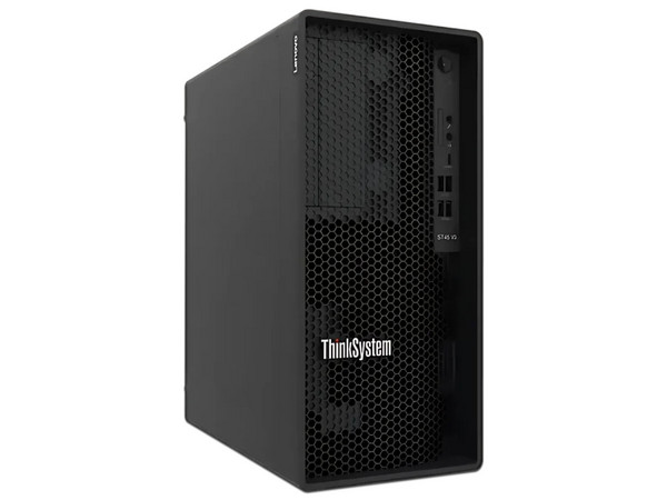 Servidor Lenovo ThinkSystem ST45 V3: 
Procesador AMD EPYC 4124P (hasta 5.1 GHz), 
Memoria de 16GB DDR5, 
Disco Duro de 2TB, 
S.O. No Incluido.