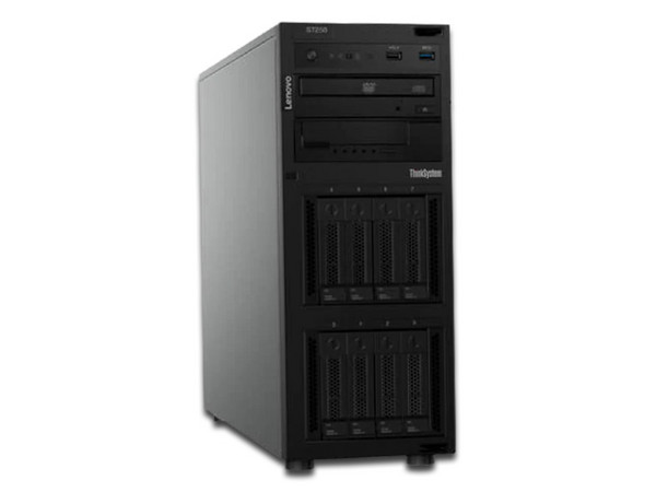 Servidor Lenovo ThinkSystem ST250:
Procesador Intel Xeon E-2136 (4.50 GHz),
Memoria 16GB DDR4,
D.D. de 1 TB,
Unidad Óptica  DVD±RW,
S.O. No Incluye.
