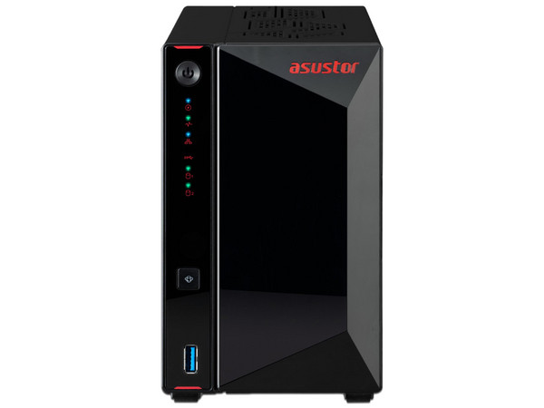 NAS Asustor AS5402T Nimbustor 2 Gen2, CPU Celeron N5105, 4GB, 4 Ranuras M.2, 2 Bahías HDD/SSD.