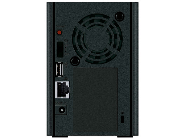 Servidor NAS Buffalo LinkStation SoHo de 2 Bahías, 8TB (2x 4TB), Marvell Armada 370 (hasta 0.8GHz), SATA III. Color Negro.