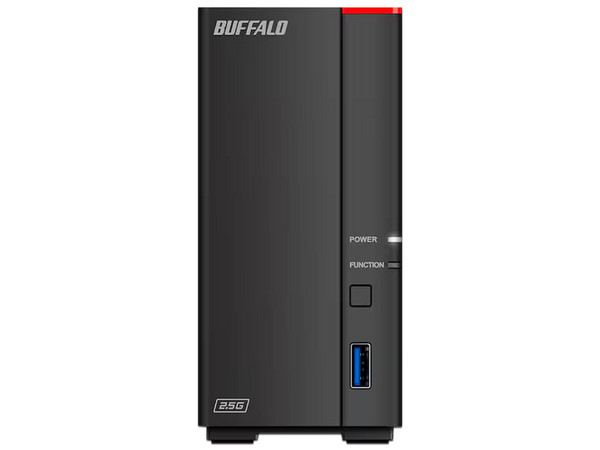 Servidor NAS Buffalo LinkStation: 
Procesador Hexa-Core (hasta 1.3 GHz), 
Memoria de 2GB DDR4, 
1 Bahia de Disco Duro, 
S.O. No Incluido.