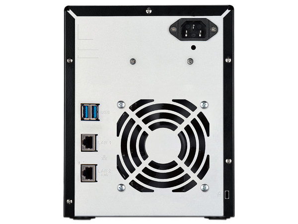 Servidor NAS Buffalo TeraStation 3430DN: 
Procesador Alpine AL524 (hasta 2.0 GHz), 
Memoria de 2GB DDR4, 
Almacenamiento HDD de 8TB (4 x 2TB), 
S.O. No Incluido.