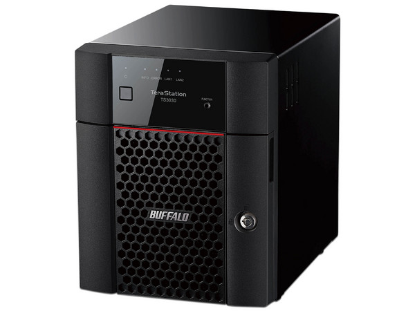 Servidor NAS BUFFALO TeraStation Essentials 3430DN: 
Procesador Alpine AL524 (hasta 2.0 GHz), 
Memoria de 2GB SDDR4, 
Almacenamiento de 32TB (4 x 8TB). 
Color Negro.