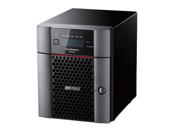 NAS Buffalo TeraStation TS5420DN de 16TB (4 x 4TB), 1 Puerto Gigabit, RAM de 8GB DDR4.