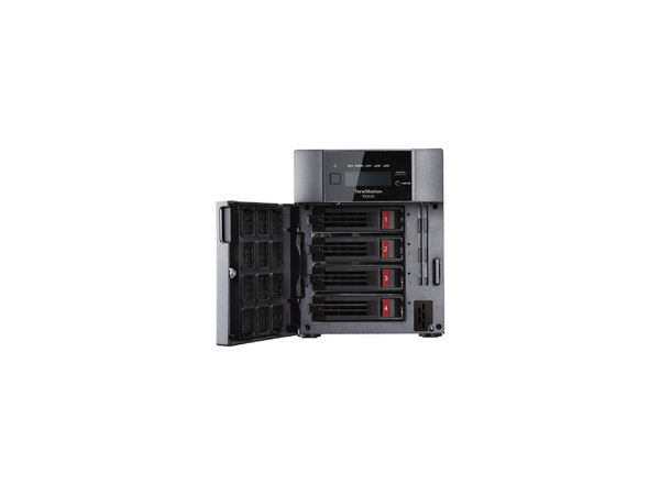 NAS Buffalo TeraStation TS5420DN de 16TB (4 x 4TB), 1 Puerto Gigabit, RAM de 8GB DDR4.