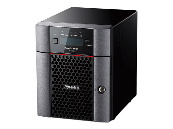 Servidor NAS Buffalo TeraStation 5420DN de 32 TB (4x8TB), Ethernet, USB. Color Negro.