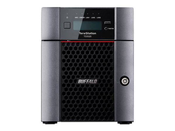 Servidor NAS Buffalo TeraStation 5420DN de 32 TB (4x8TB), Ethernet, USB. Color Negro.