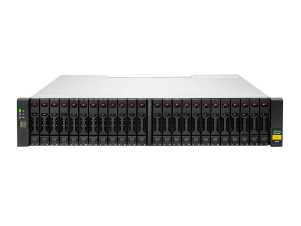Servidor de Almacenamiento HPE MSA 2060 SFF, 2 Controladores de 4 puertos de 16Gb, 12 Discos Duros de 2.4TB HDD a 10 000 rpm.