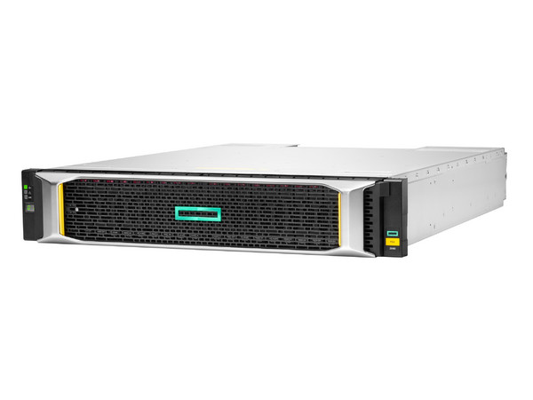 Servidor de Almacenamiento HPE MSA 2060 SFF, 2 Controladores de 4 puertos de 16Gb, 12 Discos Duros de 2.4TB HDD a 10 000 rpm.