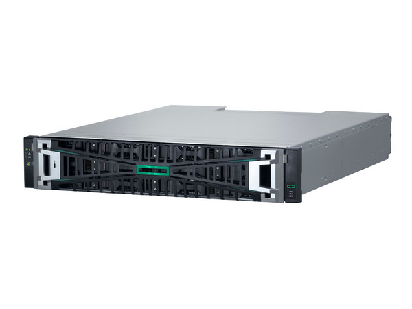 Servidor de Almacenamiento HPE MSA 2070 LFF, 2 Controladores de 4 puertos de 10/25 GbE, Capacidad de Hasta 12 LFF HDD o SDD. Color Plata.