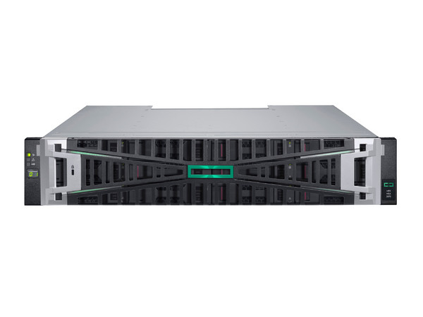 Servidor de Almacenamiento HPE MSA 2070 LFF, 2 Controladores de 4 puertos de 10/25 GbE, Capacidad de Hasta 12 LFF HDD o SDD. Color Plata.