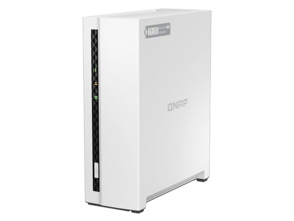 Unidad de Almacenamiento NAS QNAP TS-133:
Procesador ARM Cortex A55 (hasta 1.8 GHz), 
Memoria RAM de 2GB DDR4, 
1 Bahia SATA de 3.5