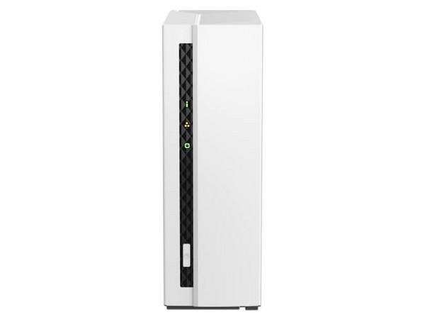 Unidad de Almacenamiento NAS QNAP TS-133:
Procesador ARM Cortex A55 (hasta 1.8 GHz), 
Memoria RAM de 2GB DDR4, 
1 Bahia SATA de 3.5