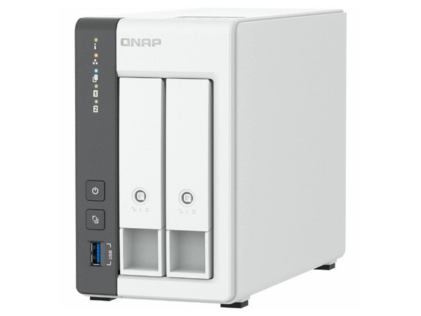 Servidor NAS de Almacenamiento QNAP TS-216G-US, Tower Cortex-A Cortex-A55 4 GB. Color Blanco.