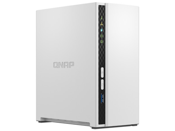 Unidad de Almacenamiento NAS QNAP TS-233, Procesador Quad-Core (hasta 2.0GHz), Memoria RAM de 2GB DDR4, 2 Bahias SATA de 3.5