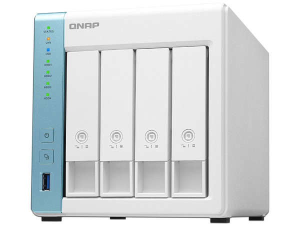 Sistema de Almacenamiento NAS QNAP TS-431K de 4 Bahía SATA 3.5