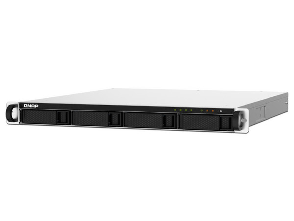 Servidor NAS QNAP TS-432PXU-RP-2G-US, con 4 bahías para discos duros (no incluidos), 2 Puertos Gigabit, 2GB DDR4.
