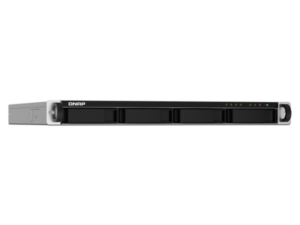 Servidor NAS QNAP TS-432PXU-RP-2G-US, con 4 bahías para discos duros (no incluidos), 2 Puertos Gigabit, 2GB DDR4.