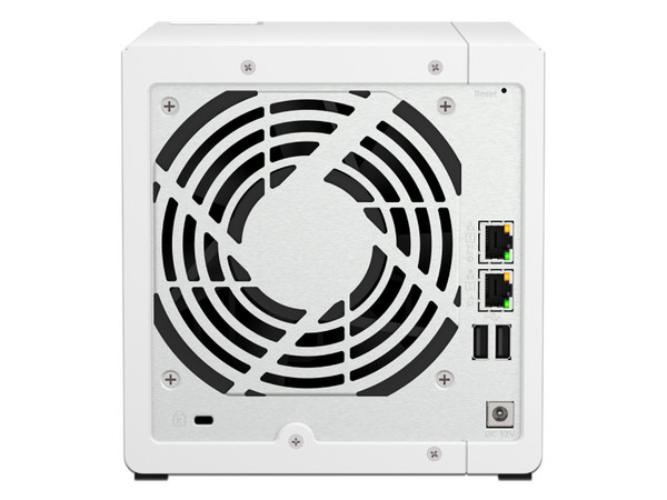 Servidor NAS QNAP TS-431X3-4G-US, 
Procesador ARM 4-core Cortex-A55 (hasta 2.0 GHz), 
Memoria de 4 GB, 
4 bahías Sata, 
No Incluye Discos duros.