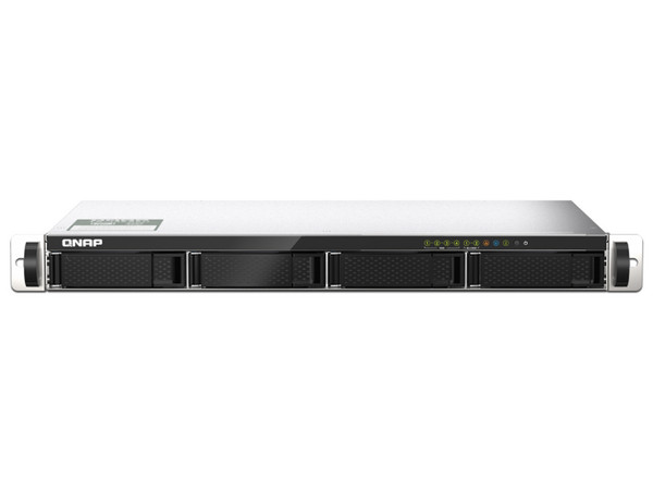 NAS para montaje en rack QNAP TS-435XEU-4G de 4 Bahías, compatible con conectividad de 2,5GbE/10GbE y caché de SSD NVMe M.2