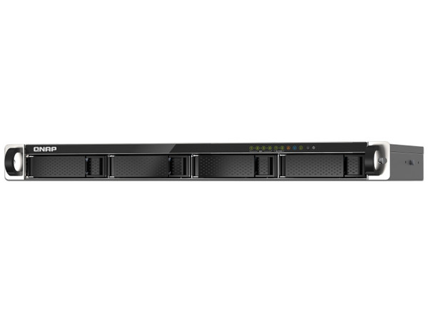 NAS para montaje en rack QNAP TS-435XEU-4G de 4 Bahías, compatible con conectividad de 2,5GbE/10GbE y caché de SSD NVMe M.2