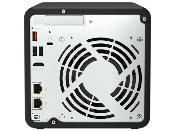Servidor NAS QNAP TS-464-4G-US, con 4 bahías para discos duros, Memoria RAM de 4GB DDR4 (Hasta 16GB), 2 Puertos 2.5GbE.