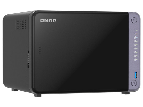 Servidor NAS QNAP TS-632X-US: 
Procesador Alpine AL524 (hasta 2.0 GHz), 
Memoria de 4GB, 
6 Puertos SATA III Disponibles, 
Conectividad 10GbE,
S.O. No Incluido.